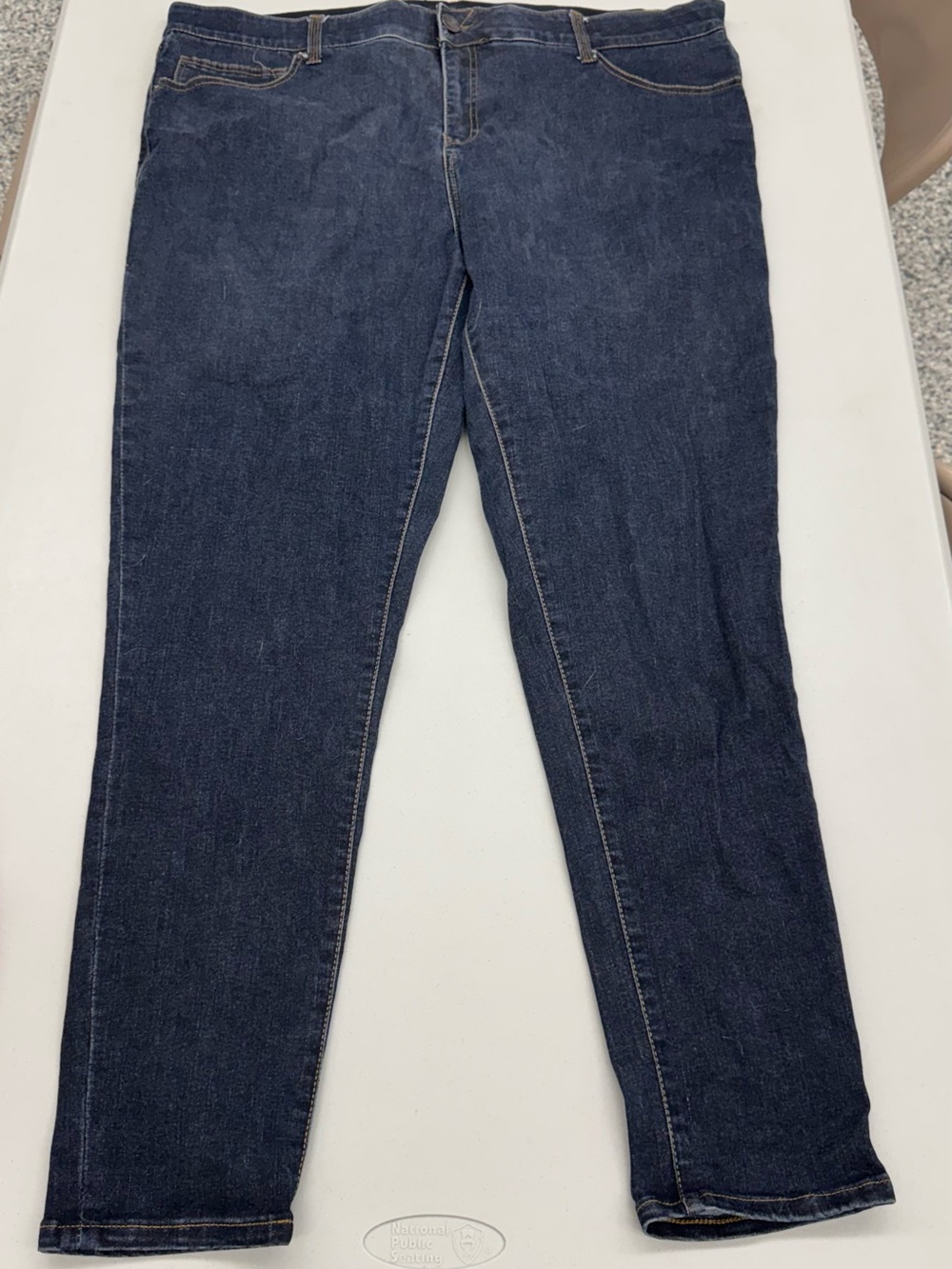 LuLaRoe Plus Size Dark Denim Indigo Skinny blue Jeans with magic waistband
